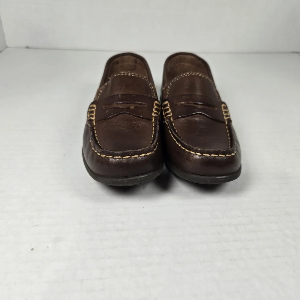 Florsheim Brown Jasper Driver Jr Dress Loafer Moccasin Size 10.5 M Toddler